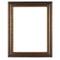 Gold Open Back Frame With Red Accents by Studio Décor®